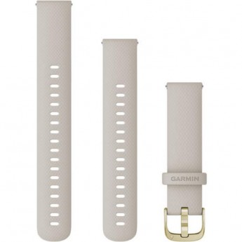 Ремешок GARMIN QUICK RELEASE BANDS (18 MM) LIGHT SAND WITH LIGHT GOLD HARDWARE