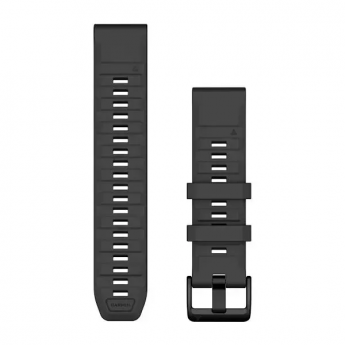 Ремешок GARMIN QUICKFIT 22 силиконовые графитовые