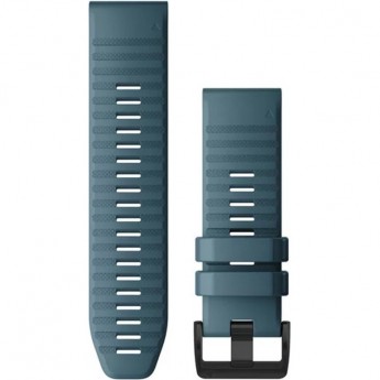 Ремешок сменный для GARMIN FENIX 6X 26MM LAKESIDE BLUE SILICONE