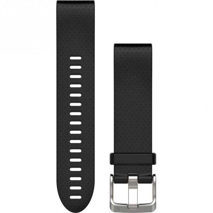 Ремешок сменный для GARMIN FENIX PLUS 22MM QUICKFIT BLACKSILICONE 010-12740-00