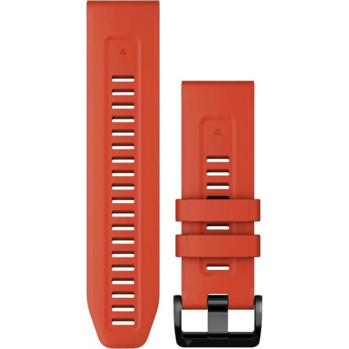 Ремешок сменный для GARMIN QUICKFIT 26 mm, силиконовый (Красный) 010-12517-02