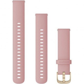 Ремешок сменный для GARMIN VIVOACTIVE 4, 18MM BAND, DUST ROSE/LIGHT GOLD