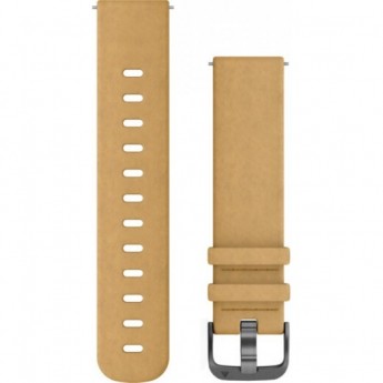 Ремешок сменный для GARMIN VIVOMOVE HR REPLACEMENT BAND,TAN LEATHER